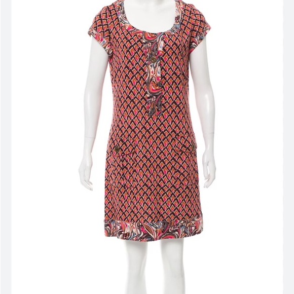 Vintage DIANE von FURSTENBERG Silk Kian Dress - Picture 1 of 10